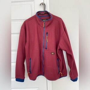 REI men’s fleece jacket